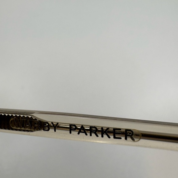 FRAMES ONLY - Warby Parker CHELSEA 665 48•19•145 Warby Parker Transparent Glasse - Picture 8 of 15